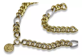 Colgante de oro colgante ★ https://zlotychlopak.pl/es/ ★ Marca del oro 585 333 bajo precio