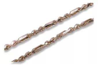 Dámsky náramok s červeným ružovým zlatom 14k 585 CORDA CB082R