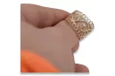 Russisch Sowjet rosa 14 Karat 585 gold Vintage Ring vrn003