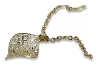 Gold pendant ★ zlotychlopak.pl ★ Gold sample 585 333 low price