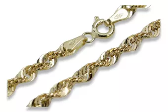 Zlatý náramok 14k 585 Talianske zlaté lano CB087Y