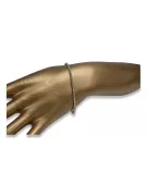 Italienischer Armreif aus 14 Karat 585 Gold Fantazy-Armband cfb017y