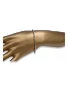 Italian 14k 585 gold bangle Fantazy bracelet cfb017yw