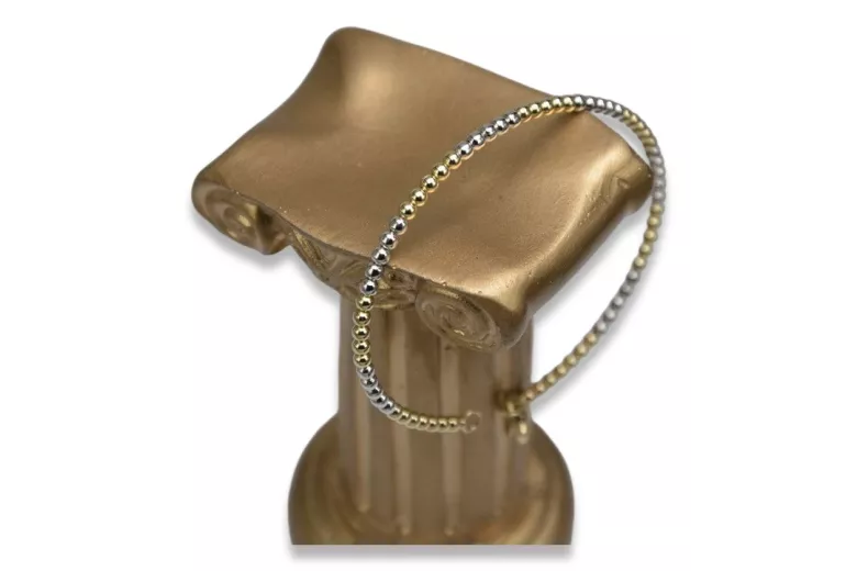 Bracelet italien en or 14 carats 585 Bracelet Fantazy cfb017yw