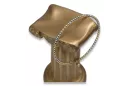 Italian 14k 585 gold bangle Fantazy bracelet cfb017yw