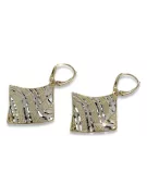 Boucles d'oreilles en or ★ russiangold.com ★ Gold sample 585 333 Low price!