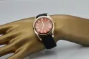 Ruso soviético rosa 14k 585 oro hombre Poliot reloj vw035