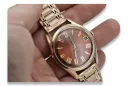 Vintage  rose 14k 585 gold men's Poliot watch vw003r&mbw009r