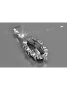Russische sowjetische Rose 14k 585 Gold Alexandrit Rubin Smaragd Saphir Zirkon ... Anhänger vpc009