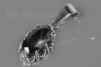 Ruso soviético rosa 14k 585 oro alejandrita rubí esmeralda zafiro zircón ... Colgante VPC009