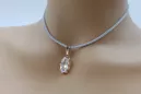 Vintage rose gold plated silver 925 alexandrite ruby emerald sapphire zircon ... pendant vpc009rp