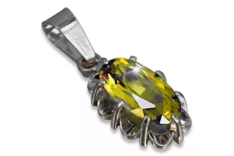 Anhänger aus sowjetischem Silber 925 mit Alexandrit Rubin Saphir Smaragd Aquamarin Zirkon vpc009s