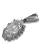 Anhänger aus sowjetischem Silber 925 mit Alexandrit Rubin Saphir Smaragd Aquamarin Zirkon vpc009s