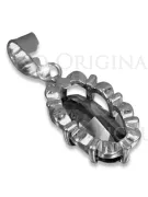 Colgante soviético de plata 925 con alejandrita y otras piedras vpc009s
