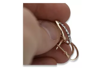 Auksiniai auskariai 14k!