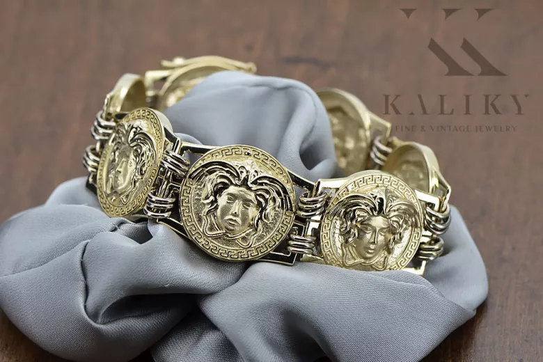 Bracelet en or rose jaune ★ russiangold.com ★ Or 585 333 Petit prix