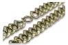 Yellow 14k gold 585 necklace Fantazy Gourmette Lady chain cfc021y
