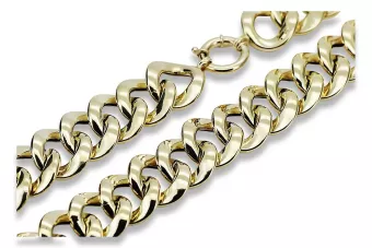 ★ROSEMONT★ 14K necklace RL0157 Yellow rose gold chain ☆ russiangold.com ☆ Gold 585 333