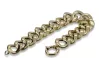 Yellow 14k 585 gold bracelet Fantazy Pancerka cfb021y