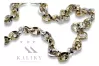 Yellow white 14k gold necklace chain cfc024yw