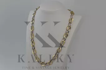 Cadena ★ de oro rosa amarillo russiangold.com ★ Oro 585 333 Precio bajo