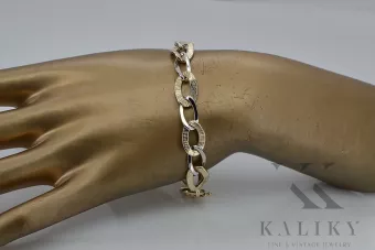 Гривна ★ от жълто розово злато russiangold.com ★ злато 585 333 Ниска цена