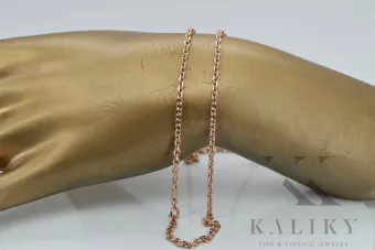 Cadena ★ de oro rosa amarillo russiangold.com ★ Oro 585 333 Precio bajo