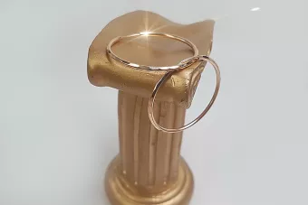 Cercei din aur ★ zlotychlopak.pl ★ probă de aur 585 333 Preț scăzut!