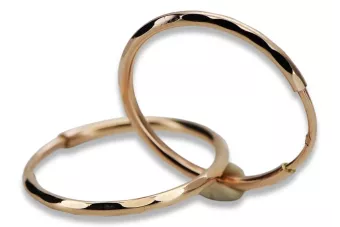 Gold earrings ★ zlotychlopak.pl ★ Gold sample 585 333 Low price!