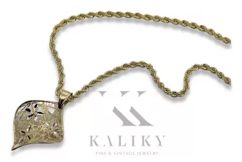 Pendentif pendentif ★ en or zlotychlopak.pl ★ Poinçon en or 585 333 petit prix