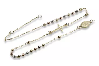 Aukso rožė 14k 585 su 3 aukso spalvos Dolce Gabbana rcc002ywr