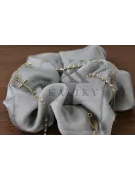 Chaîne de chapelet en or 14 carats italienne « Dolce Gabbana » rcc002ywr