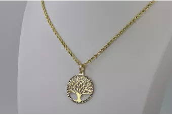 Colgante ★ de oro zlotychlopak.pl ★ Sello de oro 585 333 bajo precio