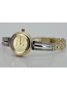 Prześliczny 14k 585 złoty damski zegarek Geneve lw040yw