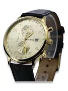 Reloj de hombre amarillo 14k 585 oro Geneve mw005y