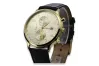 Złoty zegarek męski 14k 585 Geneve mw005y