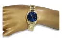 Gold men's watch Geneve ★ zlotychlopak.pl ★ Gold purity 585 333 Low Price!