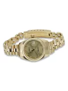 Gold men's watch Geneve ★ zlotychlopak.pl ★ Gold purity 585 333 Low Price!