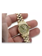 Gold men's watch Geneve ★ zlotychlopak.pl ★ Gold purity 585 333 Low Price!