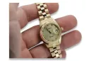 Gold men's watch Geneve ★ zlotychlopak.pl ★ Gold purity 585 333 Low Price!