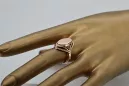 Русский Советский Розовый 14к 585 золото Винтажное кольцо vrn026