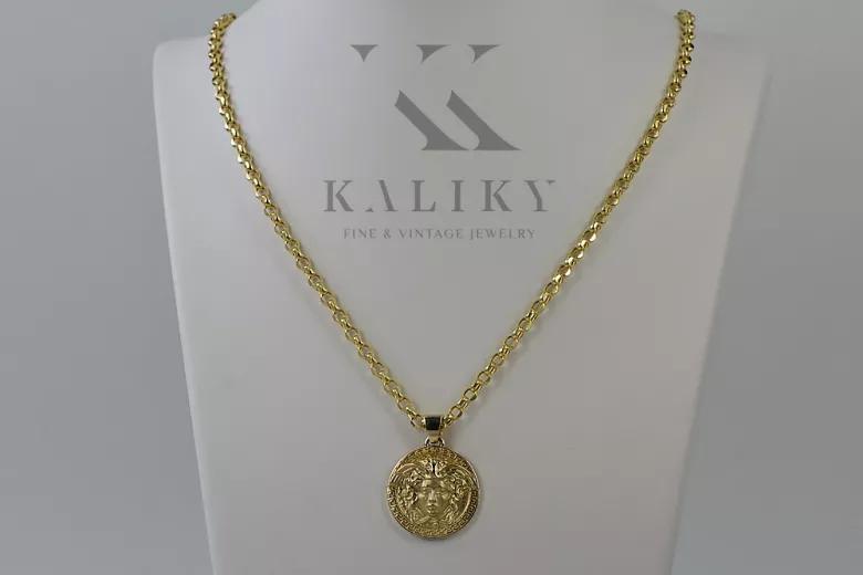 Colgante ★ de oro zlotychlopak.pl ★ Sello de oro 585 333 bajo precio