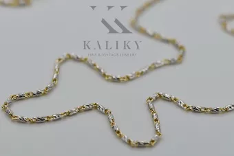 Yellow rose gold chain ★ russiangold.com ★ Gold 585 333 Low price