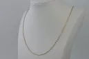 سلسلة ذهبية 14k 585 حبل ثعبان Tondo cc008yw