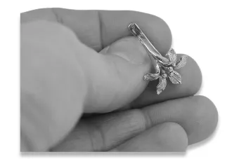 Сребърни 925 ретро обеци Flower ven222s