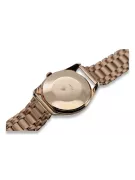 Vintage  rose 14k 585 gold men's Poliot watch vw004r&mbw009r