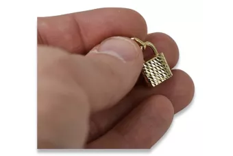 Italijos auksinis pakabalas 14k 585 užraktas cpn057y