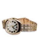 Russe soviétique rose 14k 585 or montre Raketa homme vw002&vbw002