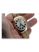 Reloj Raketa para hombre ruso soviético rosa 14k 585 de oro vw002&vbw002