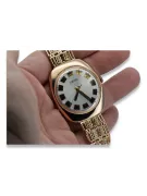 Российская Советская Роза 14к 585 золото мужские часы Ракета vw002&vbw002